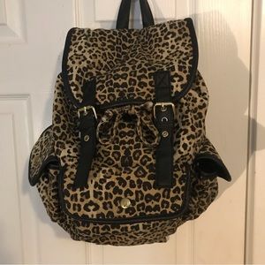 Candies brand Leopard print (junior size)backpack. OS